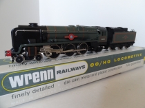 Wrenn W.2297 "Blue Star" Rebuilt M/N Locomotive in BR Green -  35010 - RARE